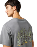 The Wrangler Mens Graphic T-Shirt in Pewter