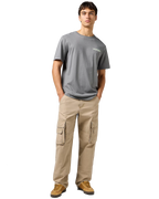 The Wrangler Mens Graphic T-Shirt in Pewter