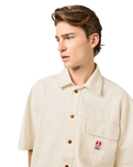 Casey Jones Overshirt in Ecru