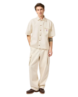 Casey Jones Overshirt in Ecru