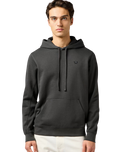 Sign Off Hoodie in Faded Black