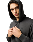 The Wrangler Mens Sign Off Hoodie in Faded Black