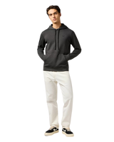 The Wrangler Mens Sign Off Hoodie in Faded Black