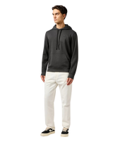 The Wrangler Mens Sign Off Hoodie in Faded Black