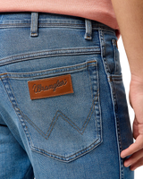 The Wrangler Mens Texas Slim Jeans in Breeze