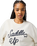 The Wrangler Womens Oversized Sweatshirt in Vintage White