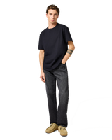 The Wrangler Mens Solid T-Shirt in Black