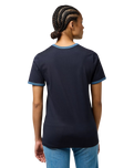 Ringer T-Shirt in Navy