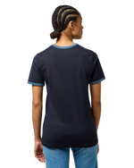 Ringer T-Shirt in Navy