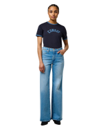 Ringer T-Shirt in Navy