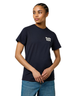 Sign Off T-Shirt in Dark Navy