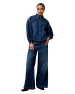 Pintuck Shirt in Homestead Haze