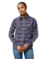 Femme Western Shirt in Earth Red