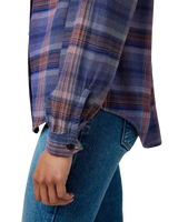 Femme Western Shirt in Earth Red