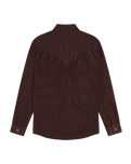 The Wrangler Womens Femme Yoke Western Shirt in Mahogany