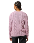 Cable Knit Jumper in Keepsake Lilac