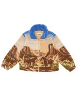 The Wrangler Womens Transitional Fleece Jacket in Canyon