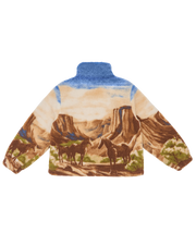 The Wrangler Womens Transitional Fleece Jacket in Canyon