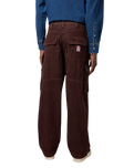 Casey Jones Loose Cargo Trousers in Mahogany