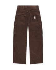 The Wrangler Mens Casey Jones Loose Cargo Trousers in Mahogany