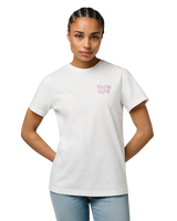 Sign Off T-Shirt in Worn White