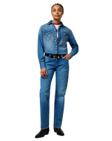 Low Rise Cowboy Jeans in Lasso Lagoon