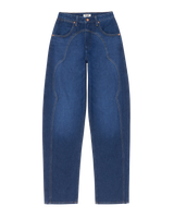 The Wrangler Womens Sleek Barrel Jeans in Rustlers Retreat
