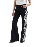 70s Flare Jeans in Dark Navy