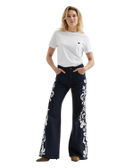 70s Flare Jeans in Dark Navy