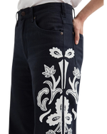 70s Flare Jeans in Dark Navy