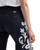 70s Flare Jeans in Dark Navy