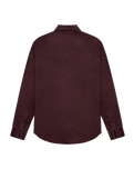 The Wrangler Mens Western Cord Shirt in Mahogany