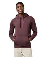 Sign Off Hoodie in Mahogany