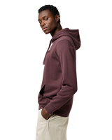 Sign Off Hoodie in Mahogany