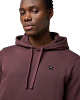 Sign Off Hoodie in Mahogany