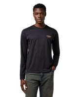 Americana Long Sleeve T-Shirt in Black