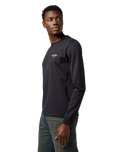 Americana Long Sleeve T-Shirt in Black