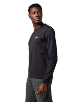 Americana Long Sleeve T-Shirt in Black