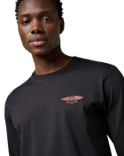 Americana Long Sleeve T-Shirt in Black