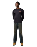 Americana Long Sleeve T-Shirt in Black