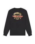 The Wrangler Mens Americana Long Sleeve T-Shirt in Black
