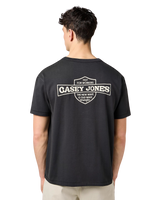 Casey Jones Graphic T-Shirt in Faded Black