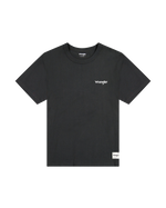 The Wrangler Mens Casey Jones Graphic T-Shirt in Faded Black