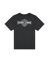 The Wrangler Mens Casey Jones Graphic T-Shirt in Faded Black
