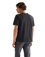 The Wrangler Mens Relaxed Pocket T-Shirt in Faded Black