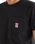 The Wrangler Mens Relaxed Pocket T-Shirt in Faded Black