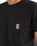 The Wrangler Mens Relaxed Pocket T-Shirt in Faded Black