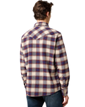 Western Shirt in Birch Blue