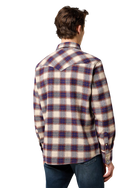 Western Shirt in Birch Blue