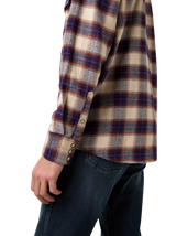 Western Shirt in Birch Blue